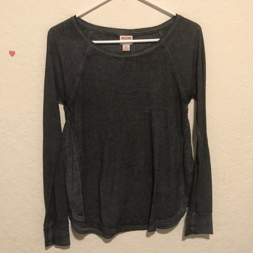 Dark gray long sleeve